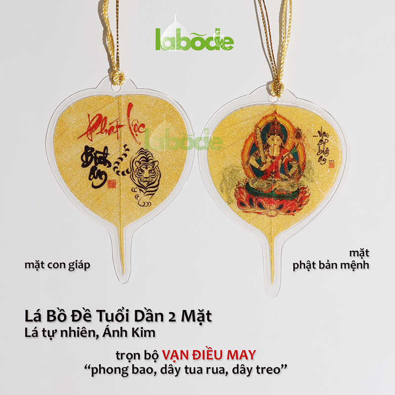 lá bồ đề phật bản mệnh tuổi dần hư không tạng bồ tát