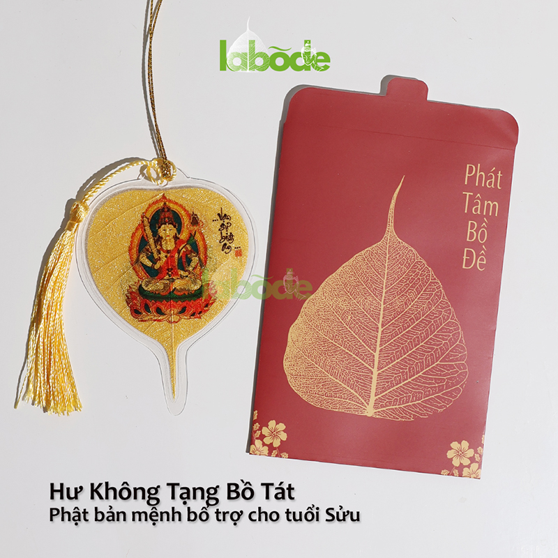 lá bồ đề phật bản mệnh tuối sửu hư không tạng bồ tát