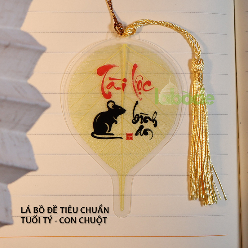 Lá bồ đề tuổi Tý con chuột Lá bồ đề tuổi Tý con chuột