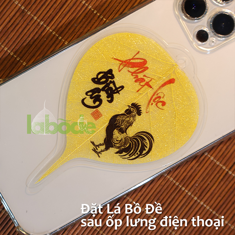 lá bồ đề tuổi dậu , ánh kim cao cấp