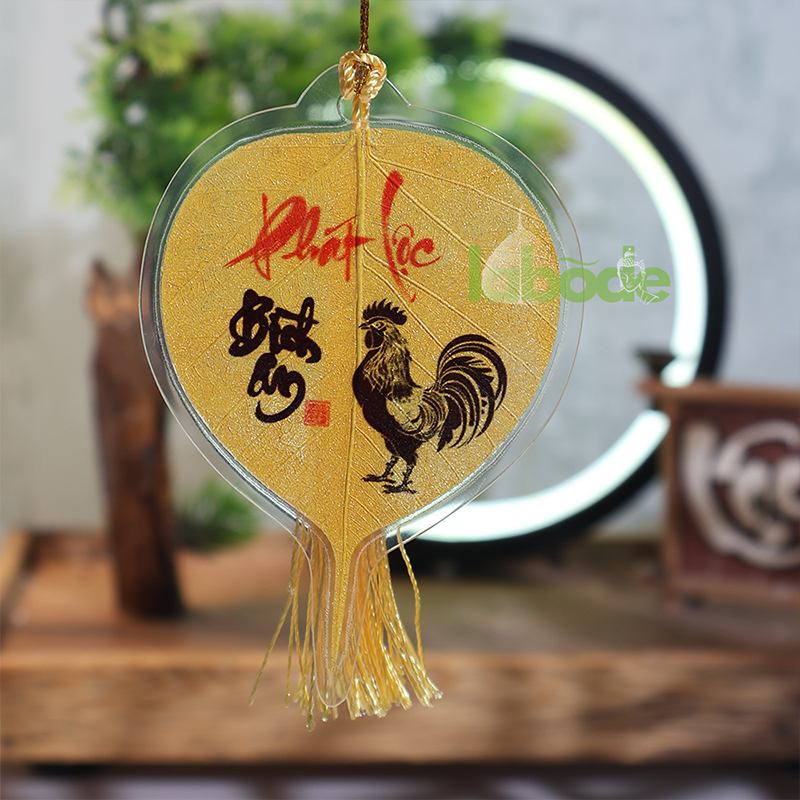 Lá bồ đề tuổi Dậu con gà