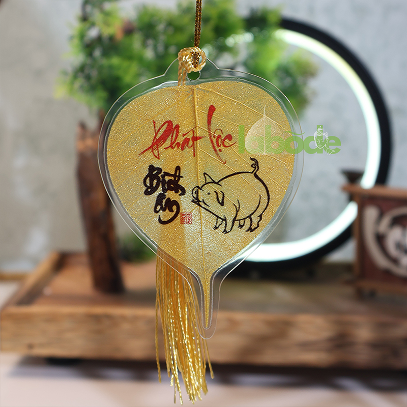 Lá bồ đề tuổi Hợi con heo Lá bồ đề tuổi Hợi con heo