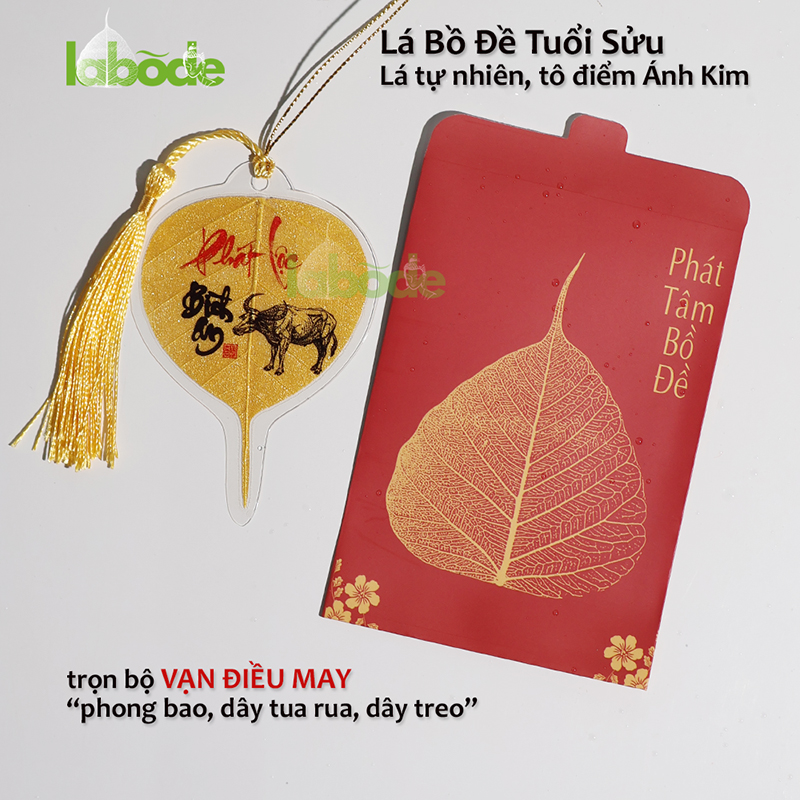 trọn bộ sản phẩm lá bồ đề tuổi sửu