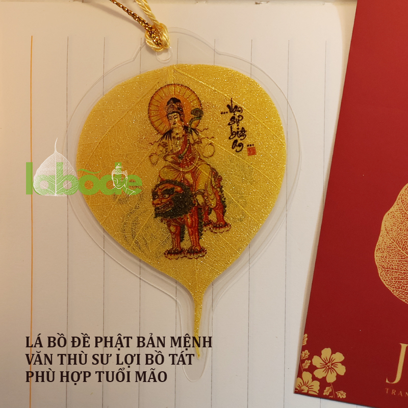 lá bồ đề phật bản mệnh văn thù sư lợi bồ tát