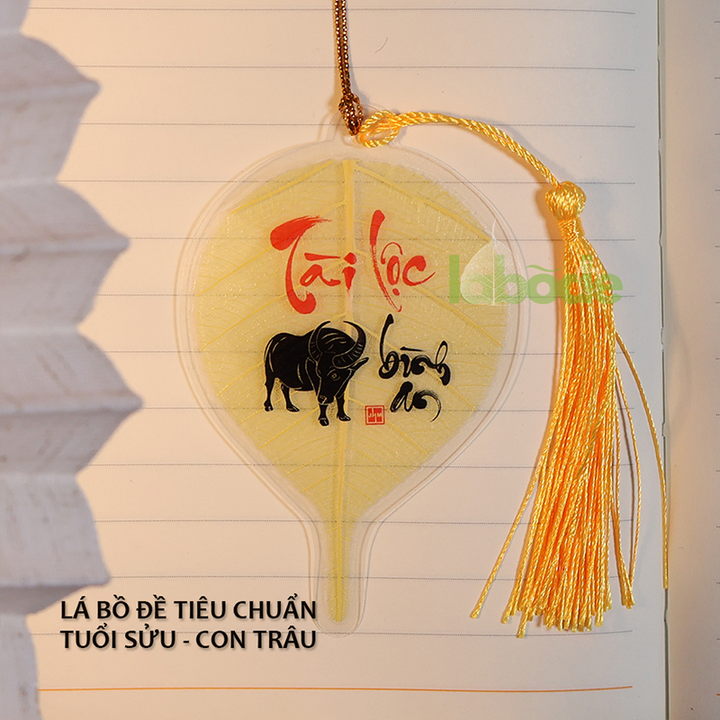 Lá Bồ Đề Tuổi Sửu Tiêu Chuẩn biểu tượng may mắn và bình an