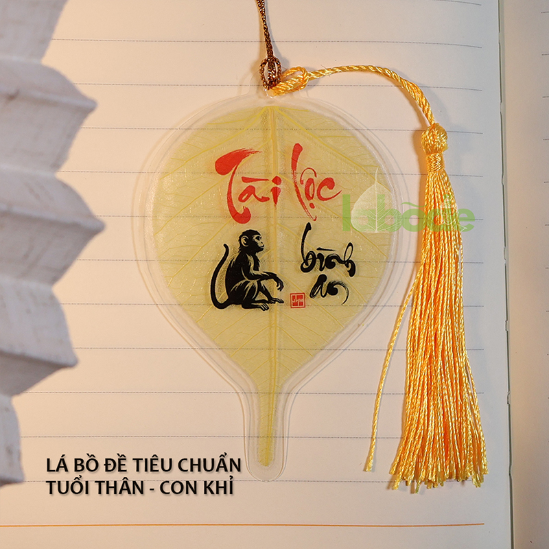 Lá Bồ Đề Tuổi Thân Tiêu Chuẩn biểu tượng may mắn và bình an